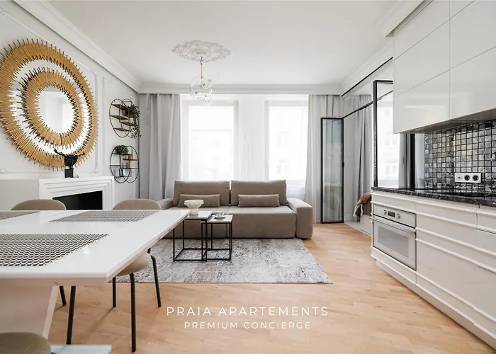 Gold By - 150 M Do Plazy - Parking Appartamento Sopot